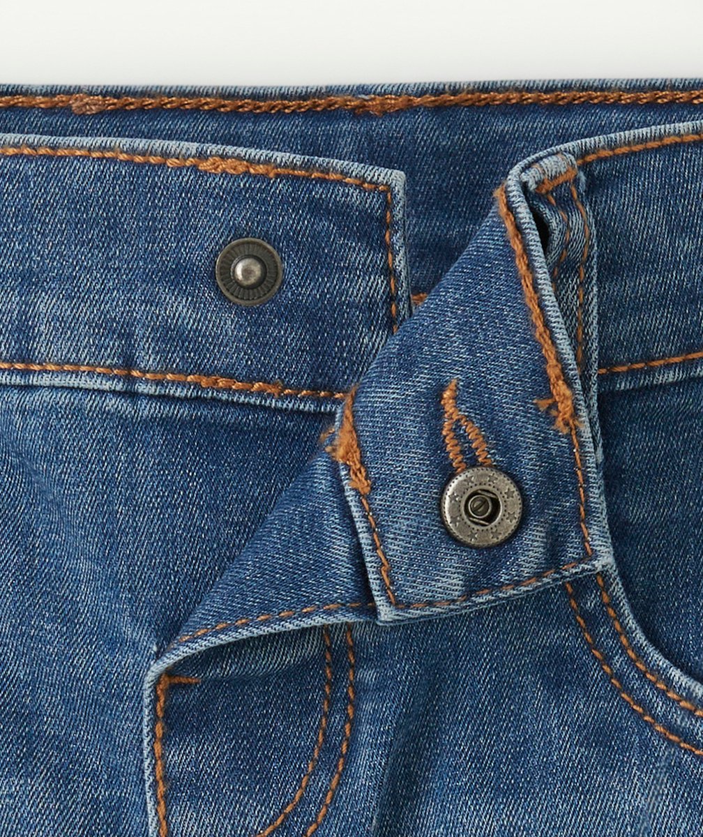 pantalon droit bébé garçon en denim low impact