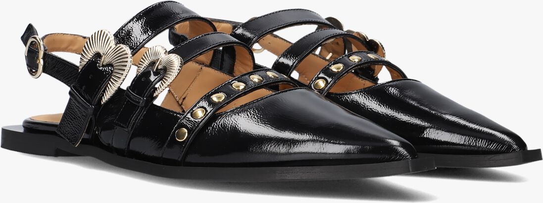 zwarte toral slingbacks madison