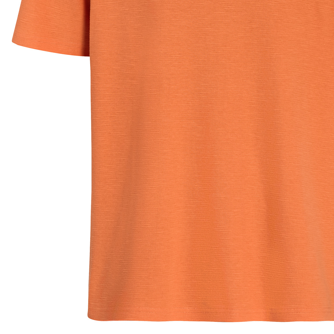 VanVaan Herren T-Shirt aus strukturiertem Material hellorange