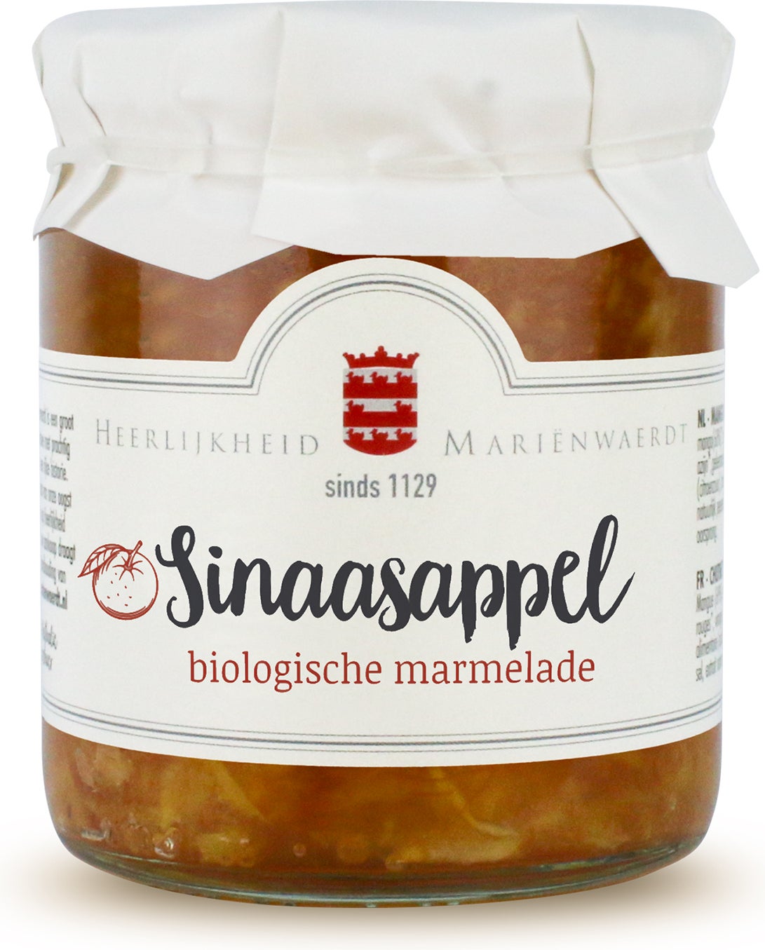 Mariënwaerdt bio sinaasappel marmelade 260 gr