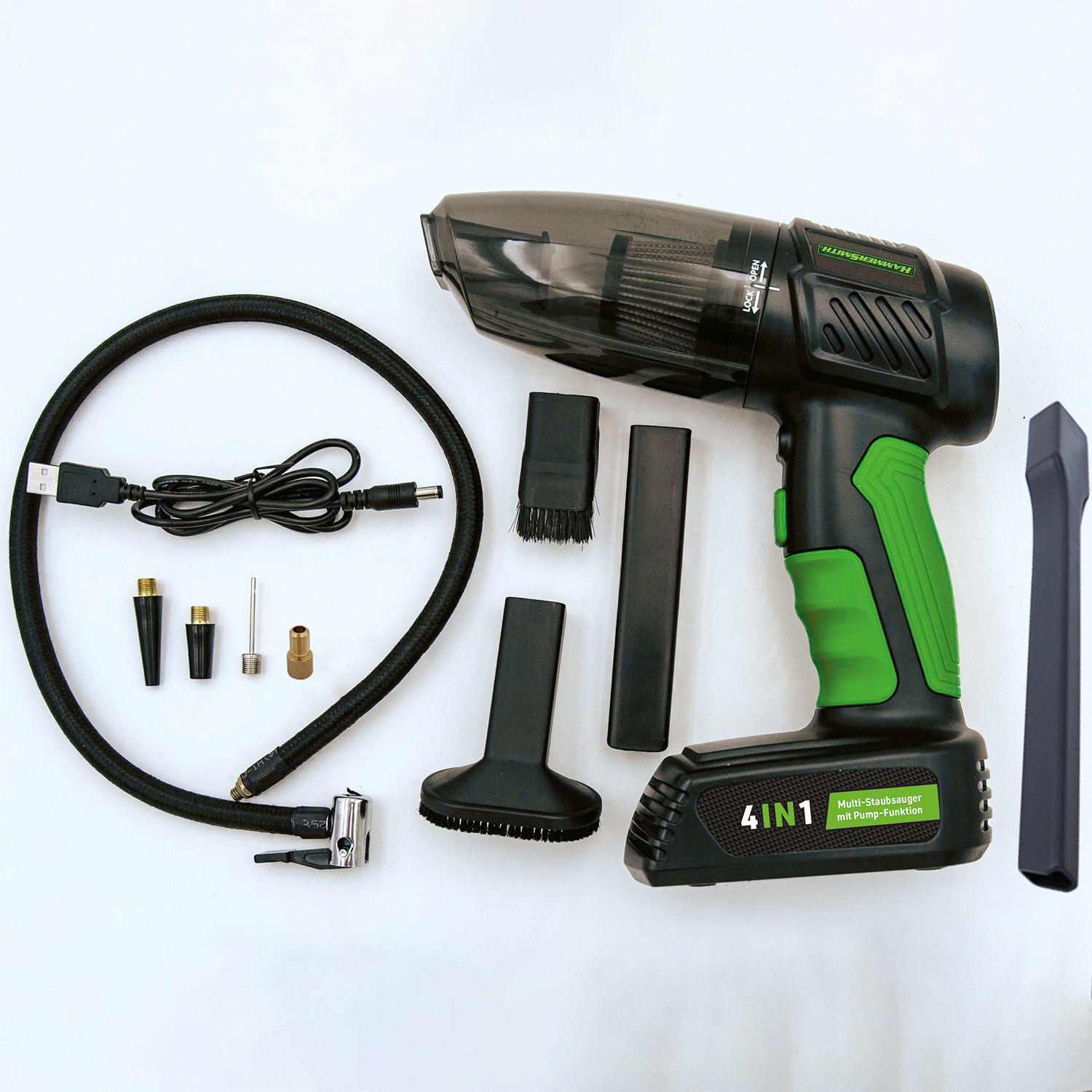 Hammersmith AirStorm, Handsauger & Kompressor