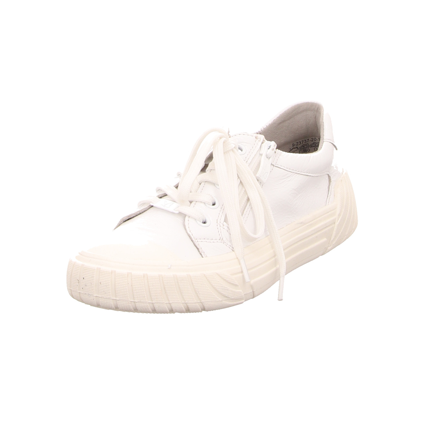 Caprice Schnürhalbschuh weiss/weiss kombi