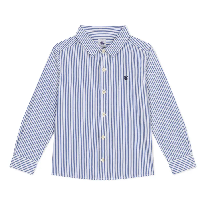 Petit Bateau Chemise Malvine Rayée | Bleu