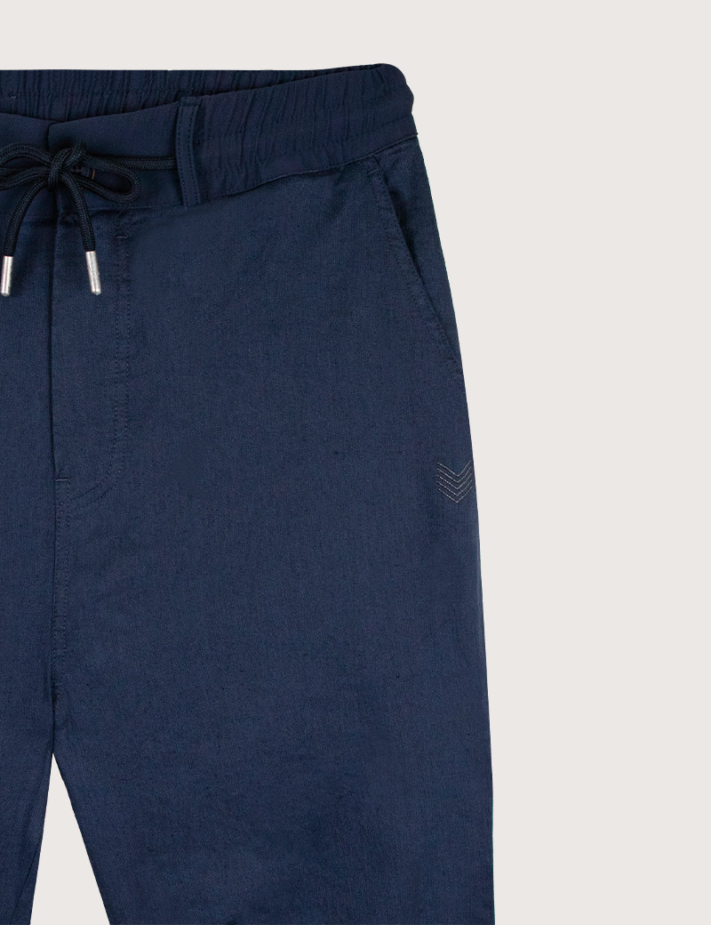 HBT LIN | MATT PANTALON MARINE