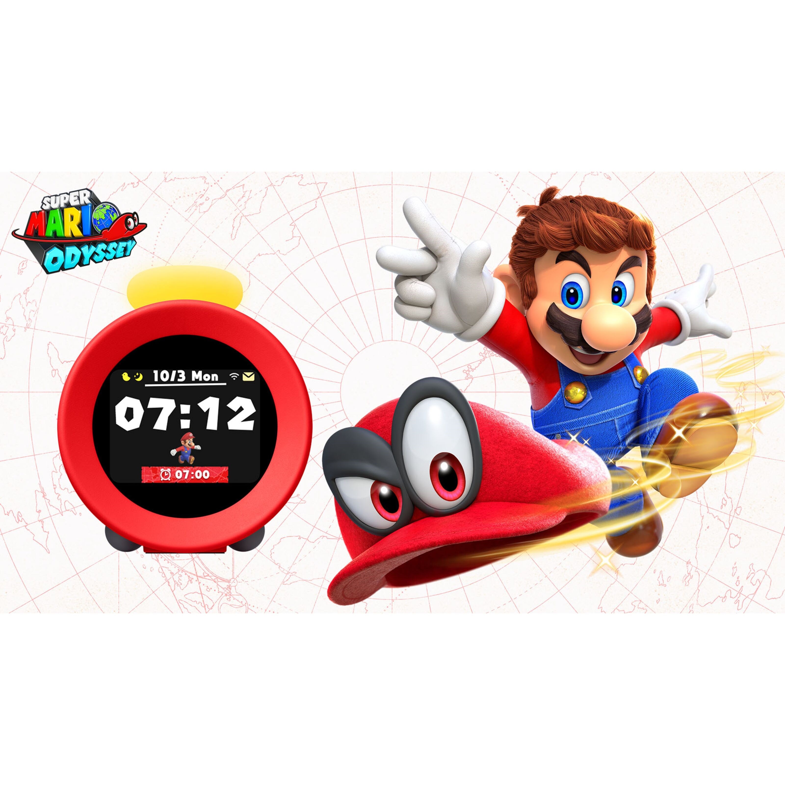 Nintendo Vekkerklokke Sound Clock: Alarmo
