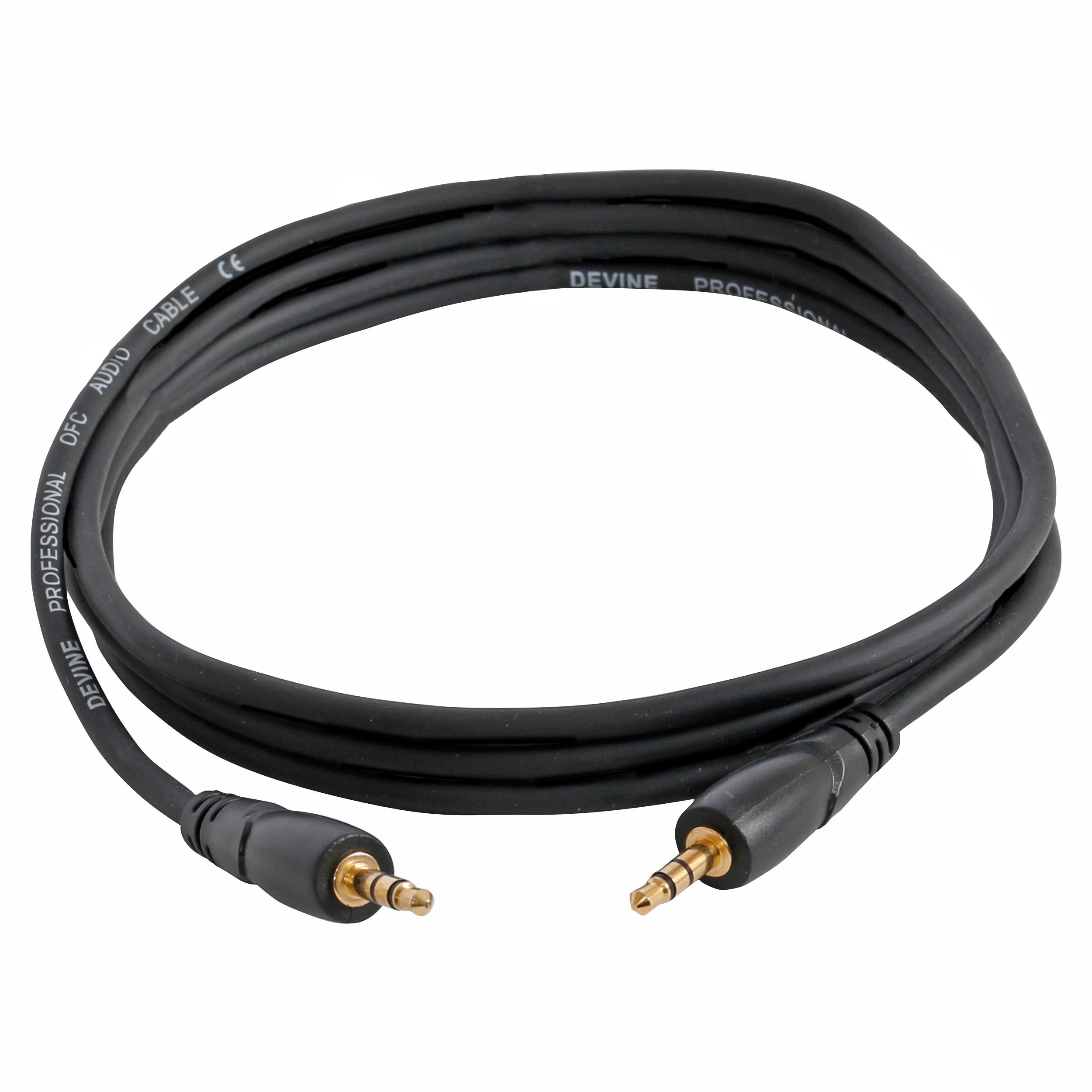 Devine JACSM/5 3.5 mm jack - 3.5 mm jack stereo mini jack kabel 5m