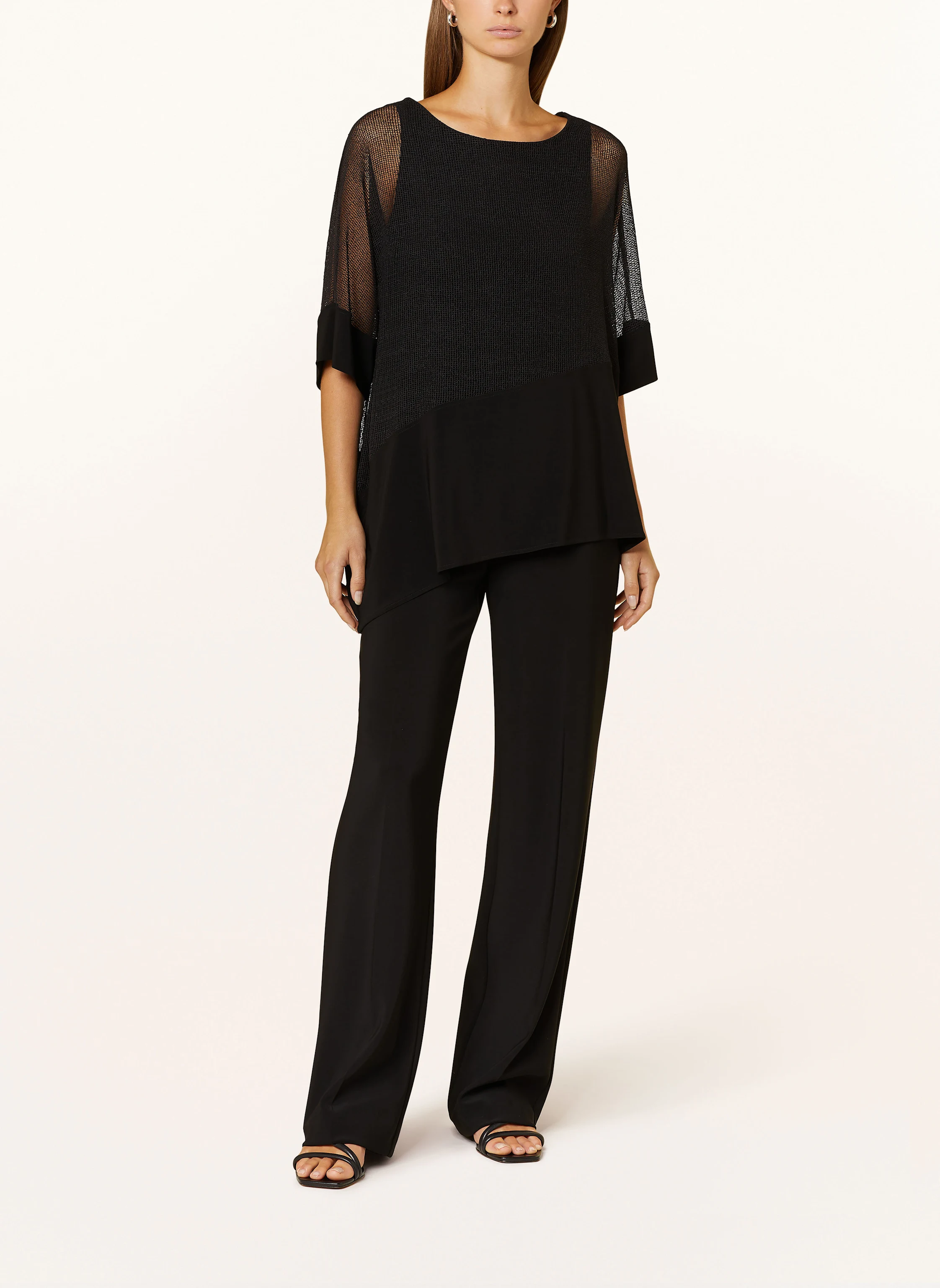 Joseph Ribkoff Pullover mit 3/4-Arm im Materialmix