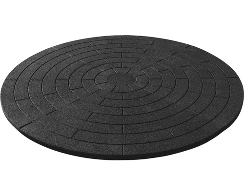 Ronde zwembadliner Terrasoft ø 180 cm rubber antraciet