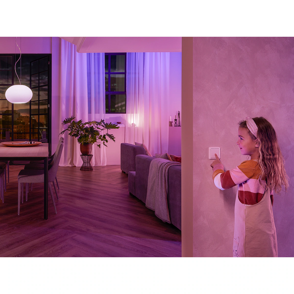 Philips Hue modul til veggbryter
