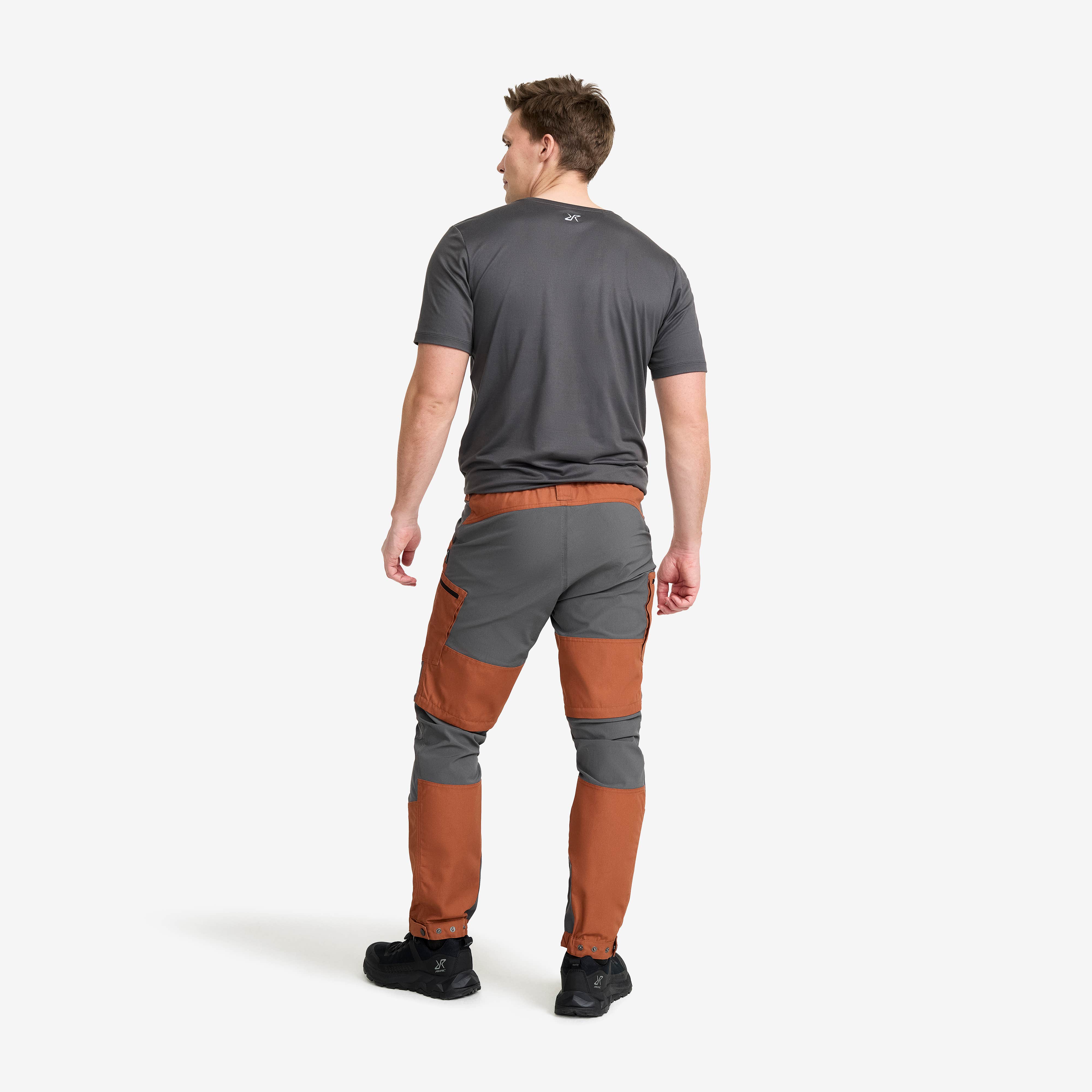 Nordwand Pro Zip-off Pants Herre Dusty Orange/Magnet