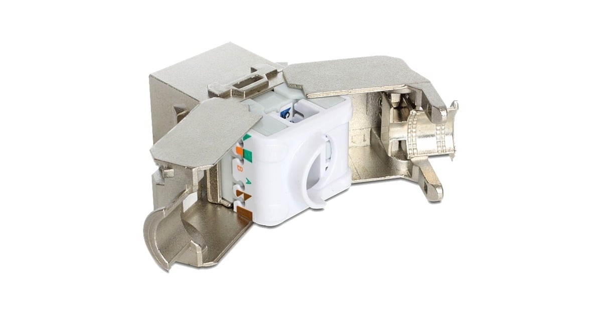 DeLOCKKeystone Module RJ45 jack > LSA Cat.6A  (86205)