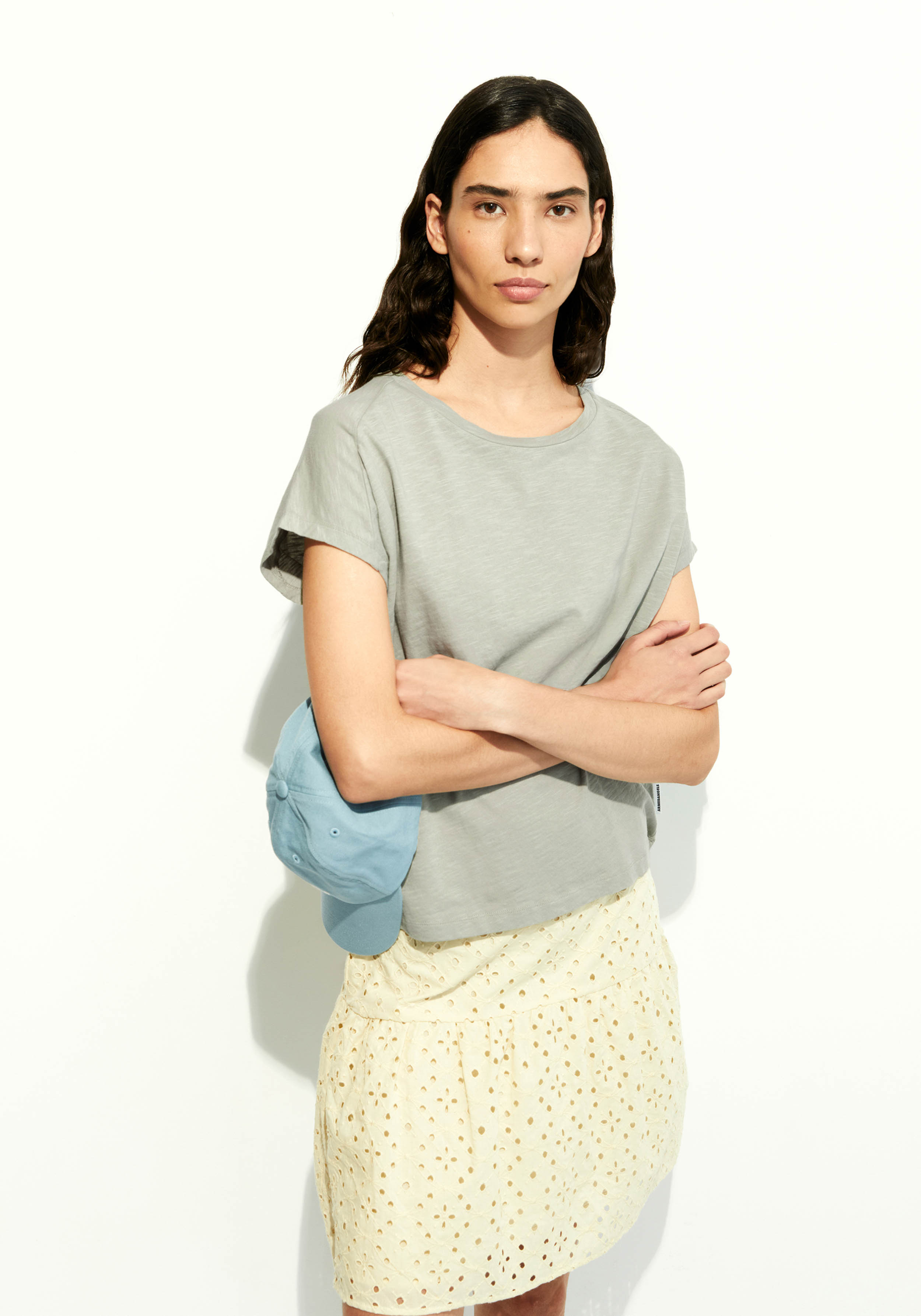 Armedangels T-Shirt Oneliaa Seagreen