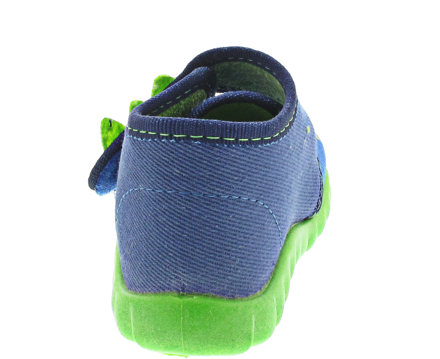 Fischer Markenschuhe Hausschuh blau