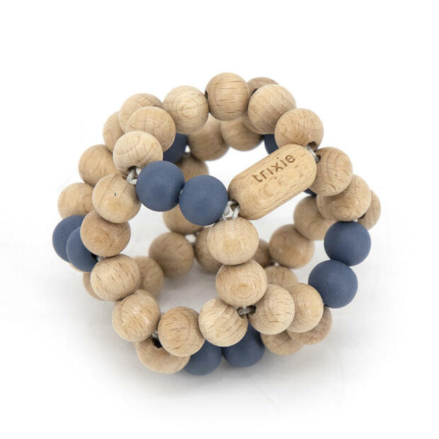 Balle de préhension en bois Blue - TRIXIE