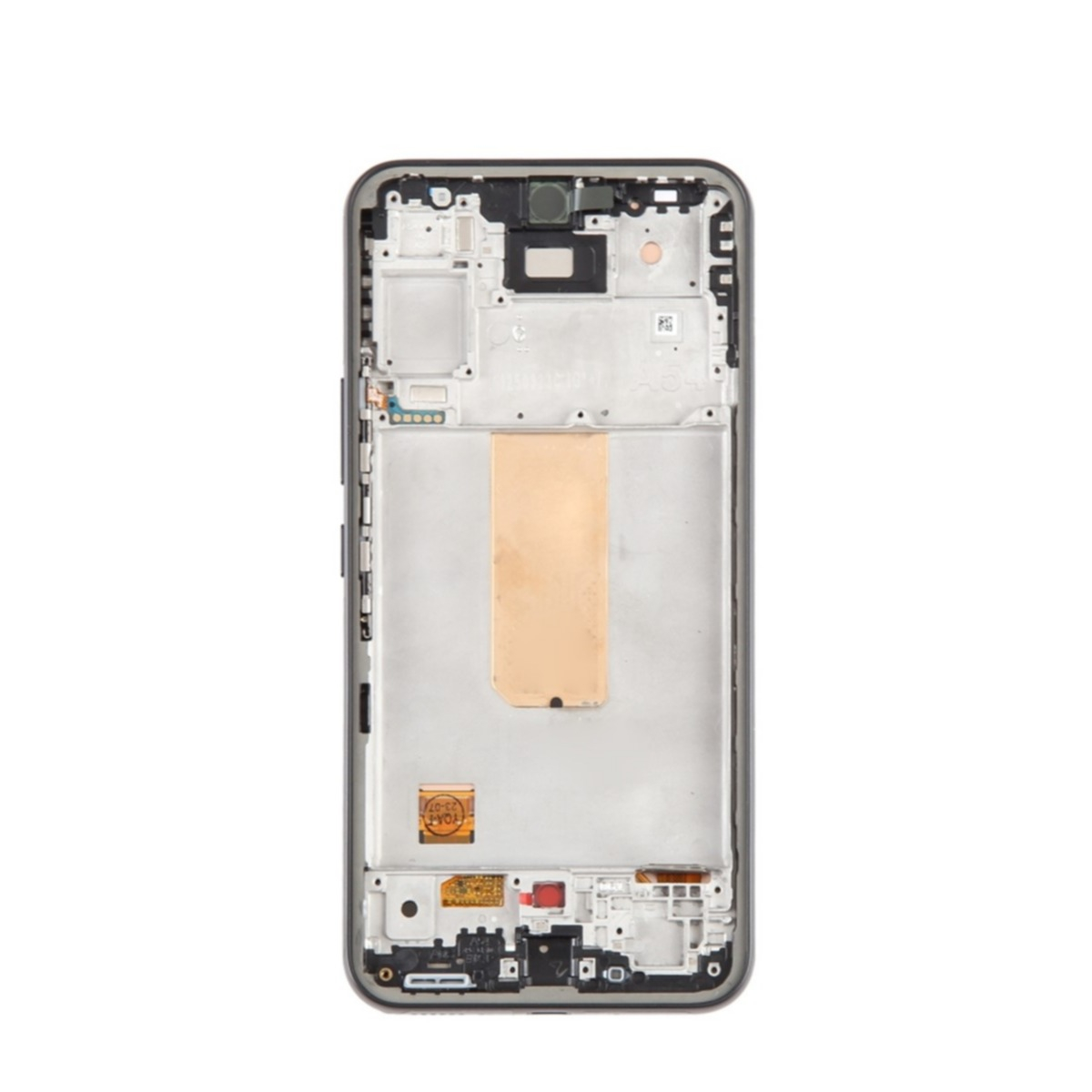 (OEM) Samsung Galaxy A54 5G Ersatzdisplay AMOLED Touchscreen Digitizer mit Rahmen Bildschirm Reparatur – Schwarz