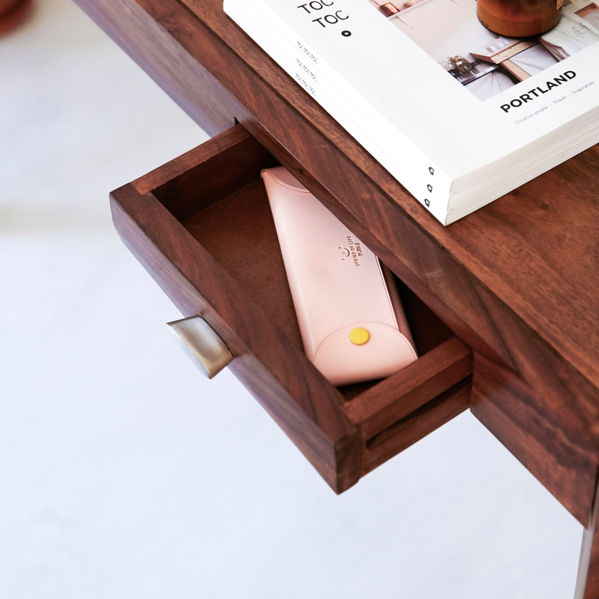 Tikamoon - Luna - Massief palissander bureau