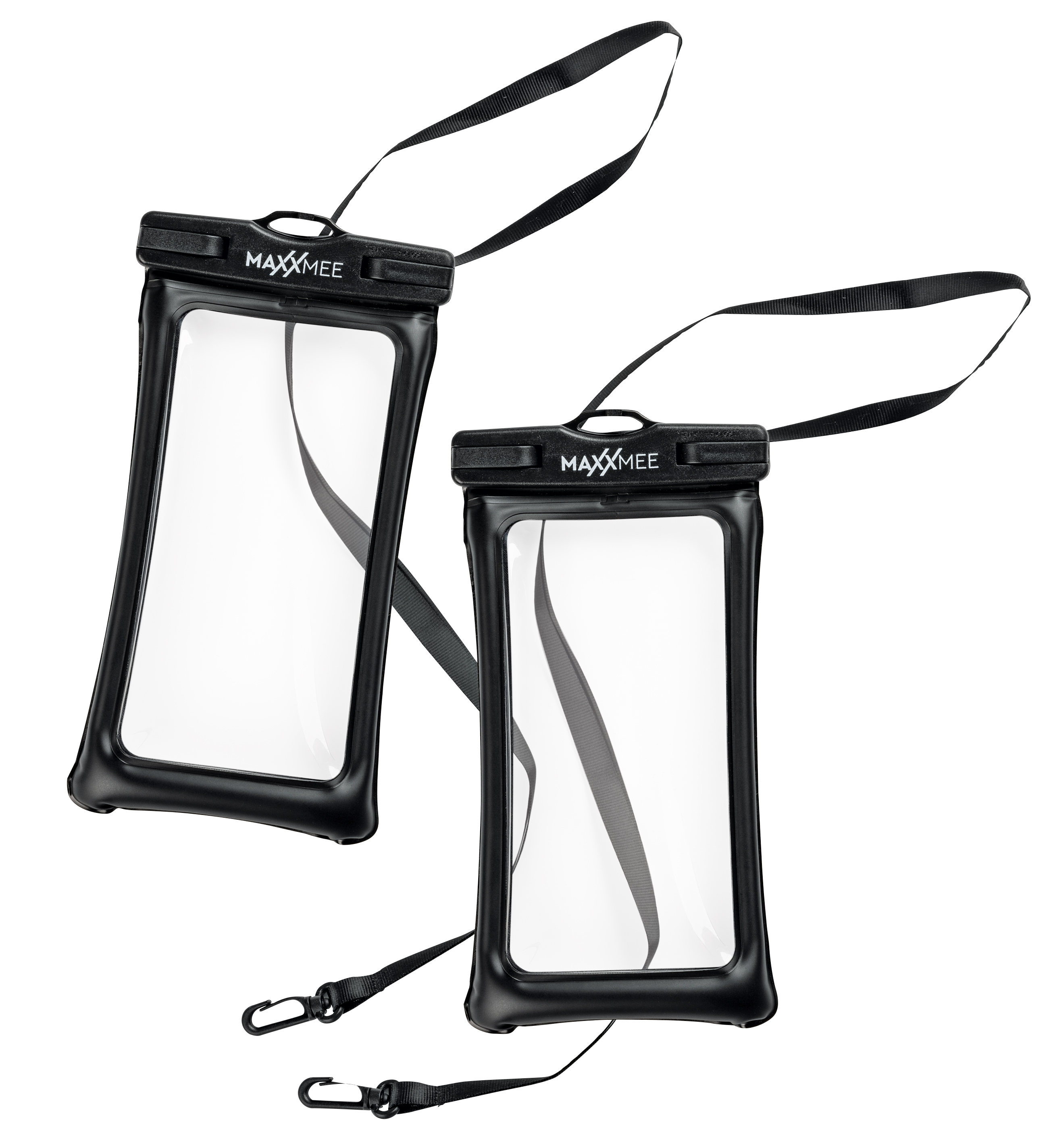 MAXXMEE 2er-Set Handyhüllen - schwarz - wasserdicht