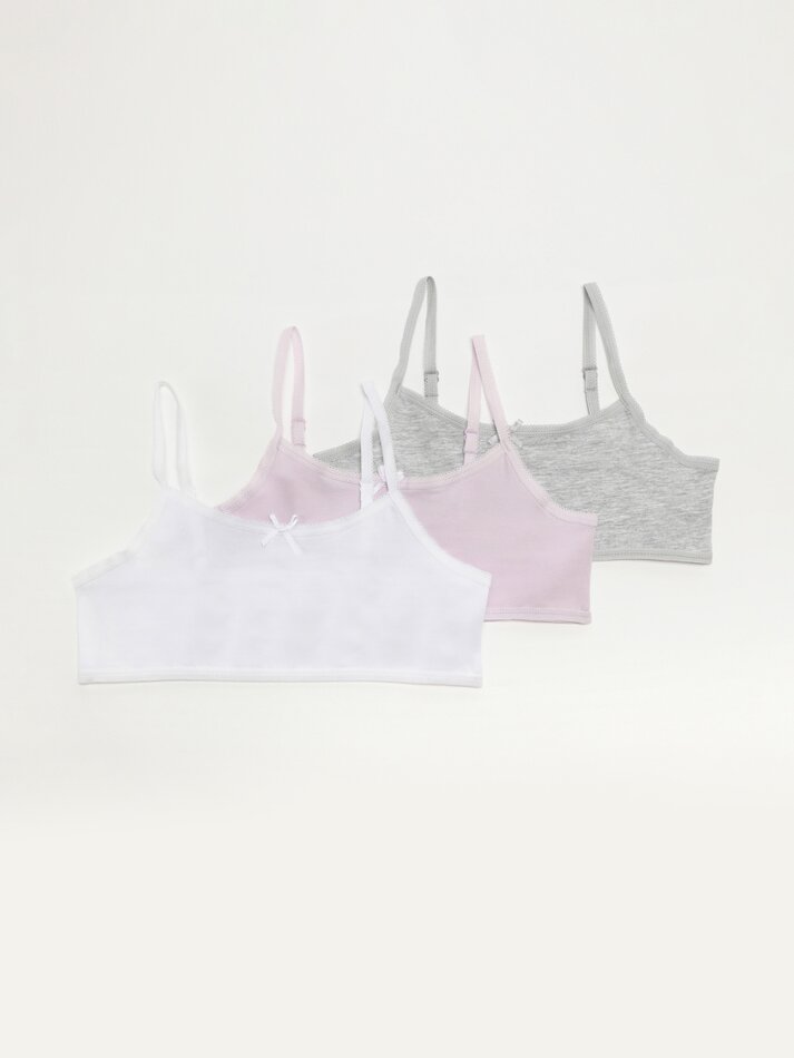 Conjunto de 3 regatas básicas - Lilás