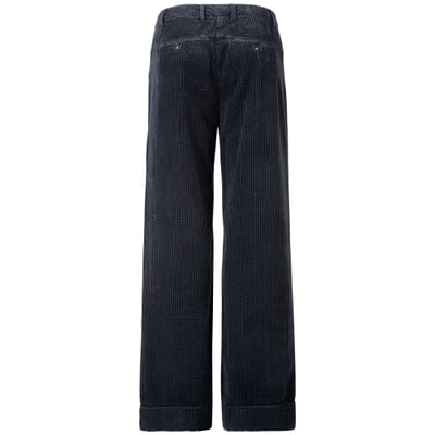 Damen-Cordhose, Dunkelblau