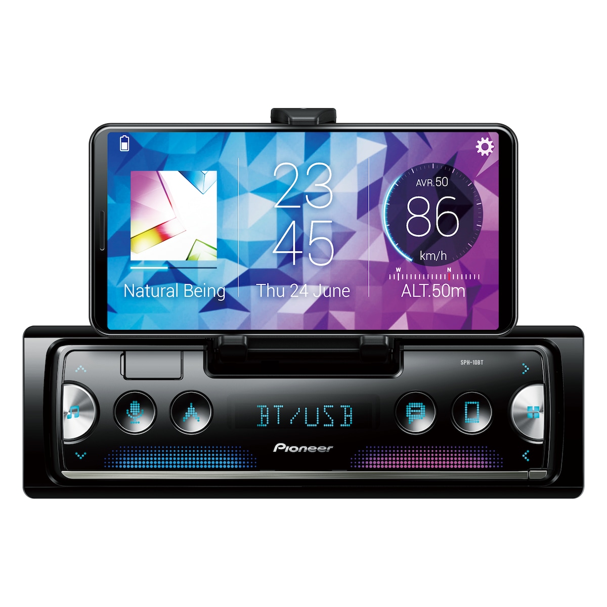 Pioneer SPH-20DAB Smartphone receiver med DAB/BT