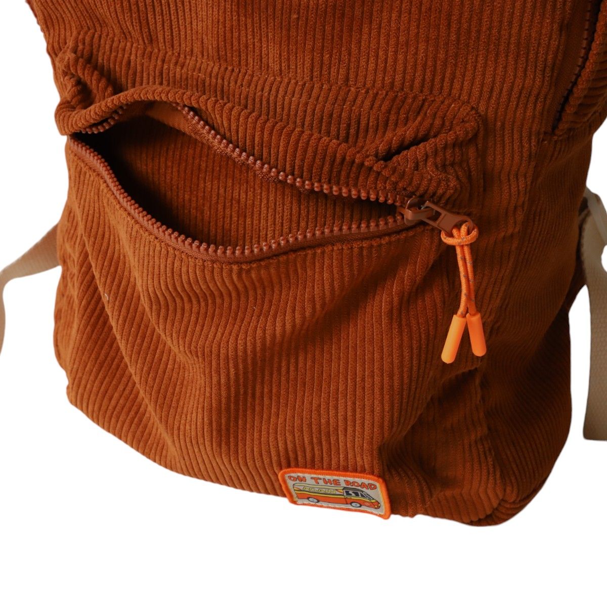 Sac à dos velours marron - Road trip Petit toi