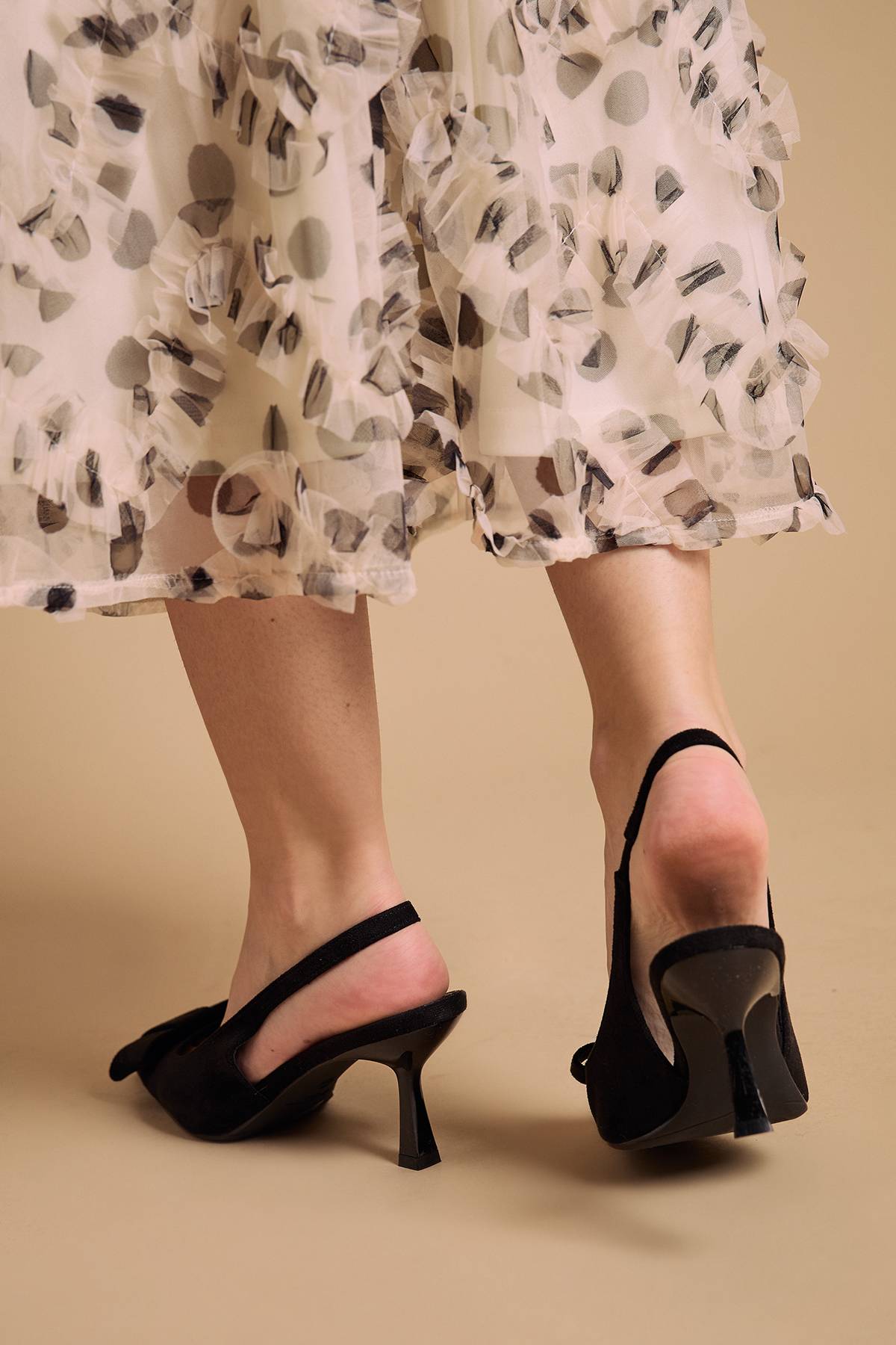 Oasis Chaussures À Talons Aiguilles Kiki En Synthétique Avec Détail Nœud