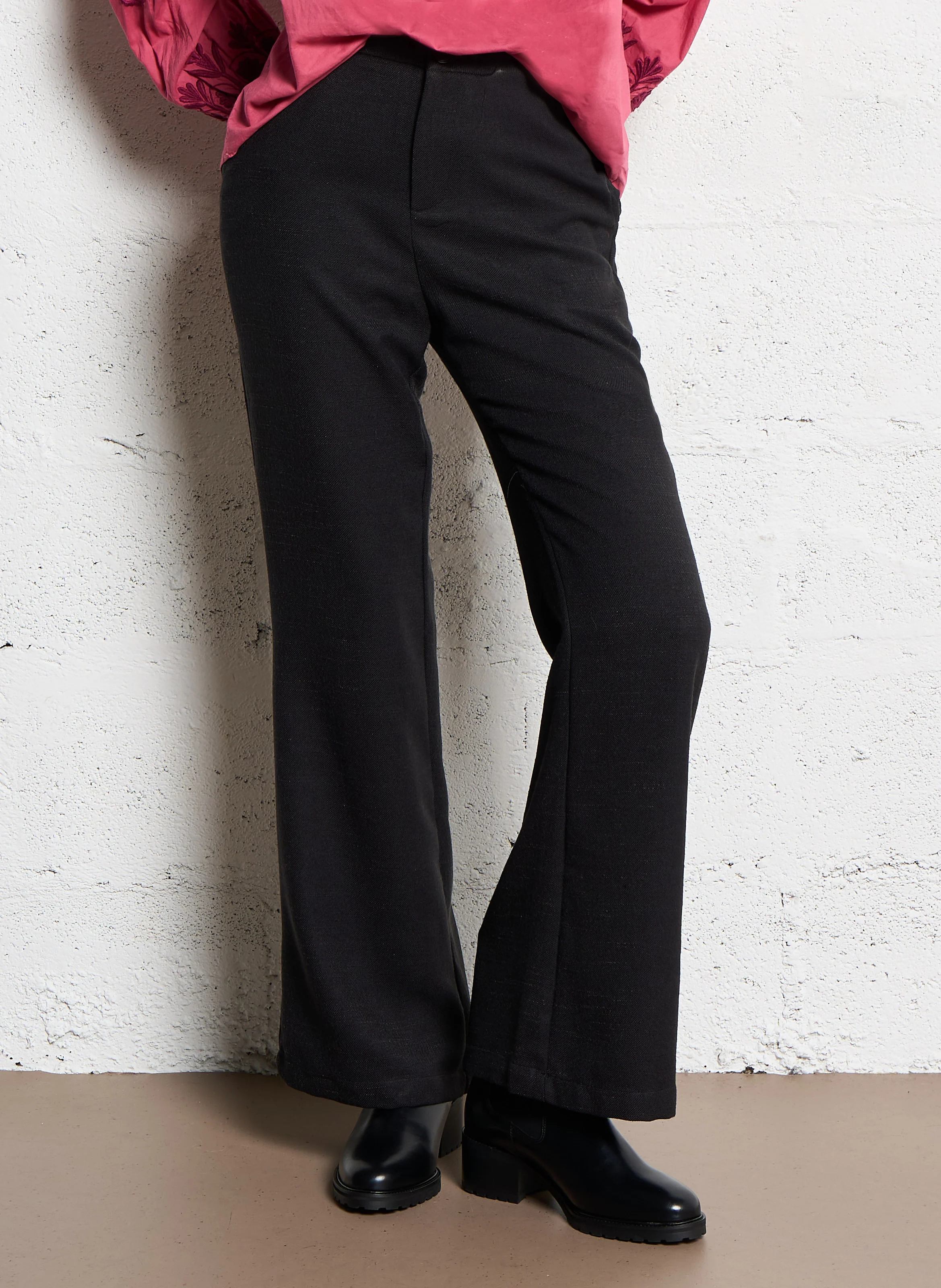 Pantalon droit | Noir