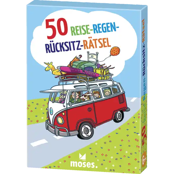50 Reise-Regen-Rücksitz-Rätsel