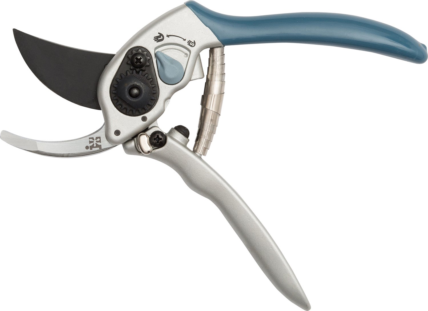 Intratuin premium snoeischaar verstelbaar zilver/blauw