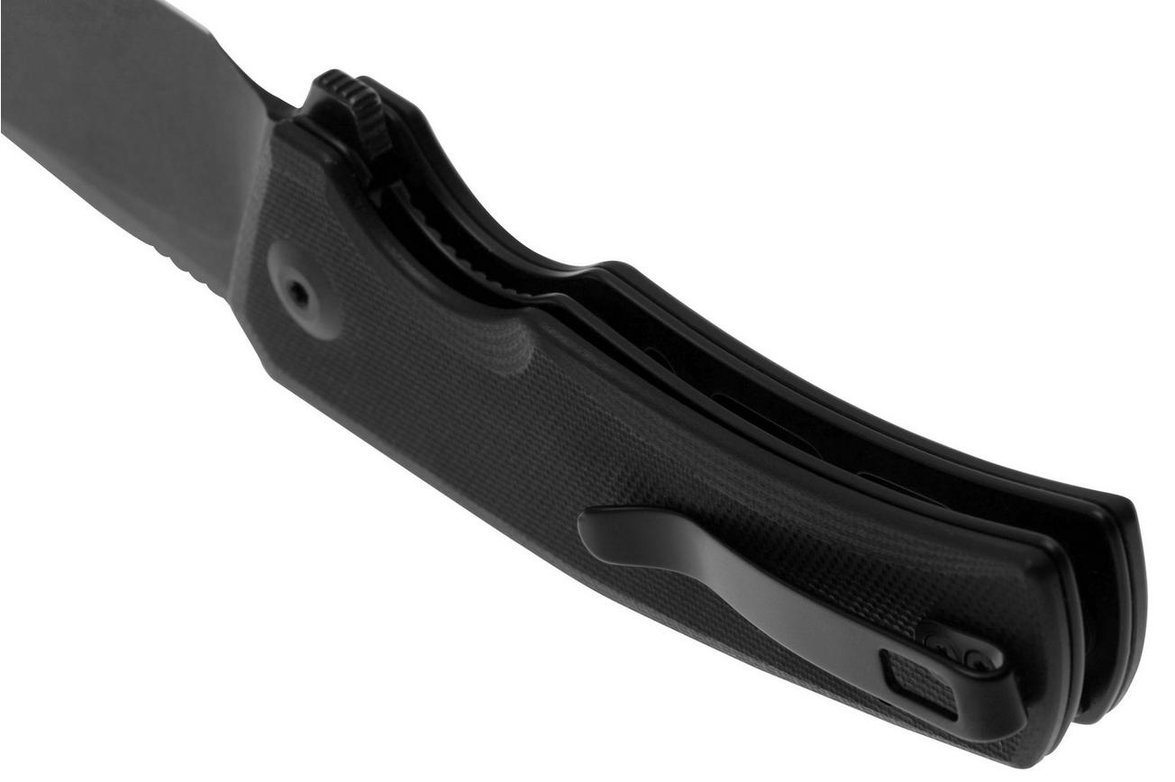 Civivi Regulatron C23006-1 Blackwashed Nitro-V, Black G10 zakmes