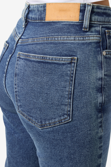 Noisy may blauwe dames jeans