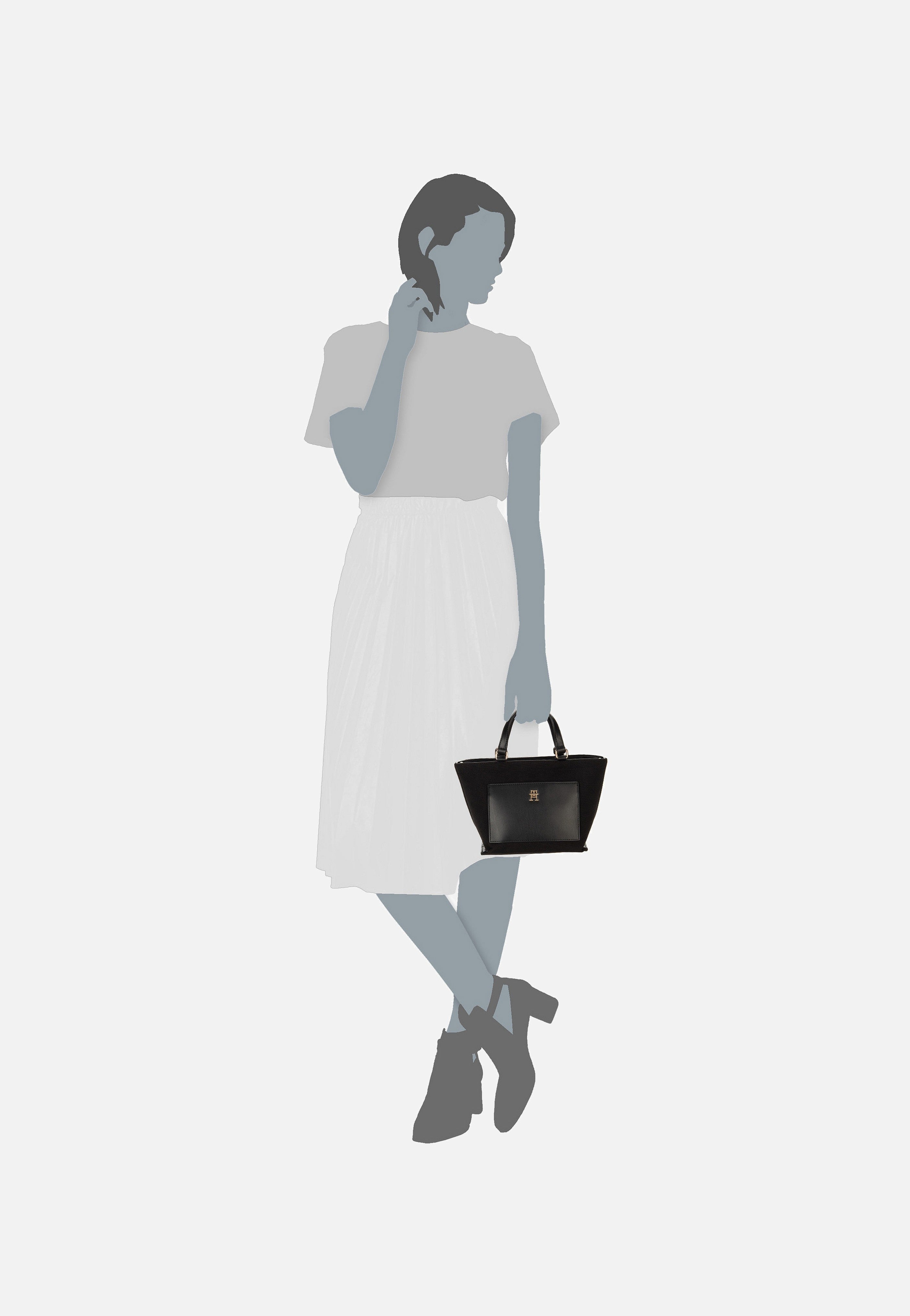 TH Distinct Mini Tote PF24 Black - Henkeltasche