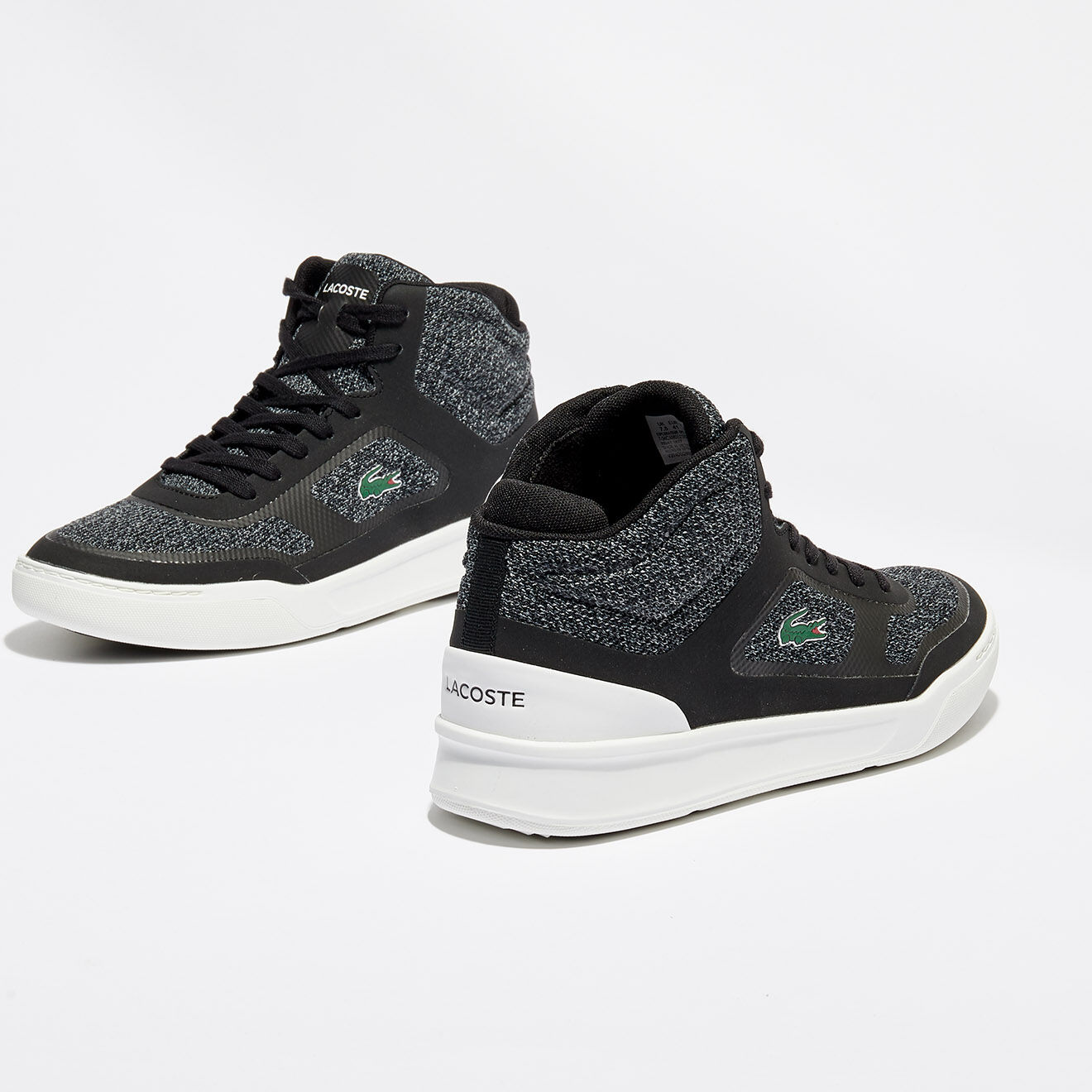 Lacoste Baskets Explorateur Spt Mid 317 2 noir/blanc