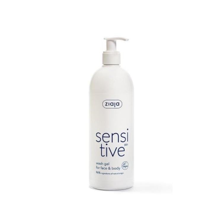 Ziaja Sensitive Körper- und Gesichtswaschgel für empfindliche Haut 400 ml
