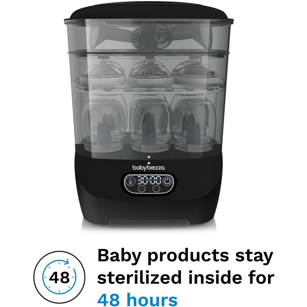 Køb Baby Brezza Black Sterilizer Dryer Advanced