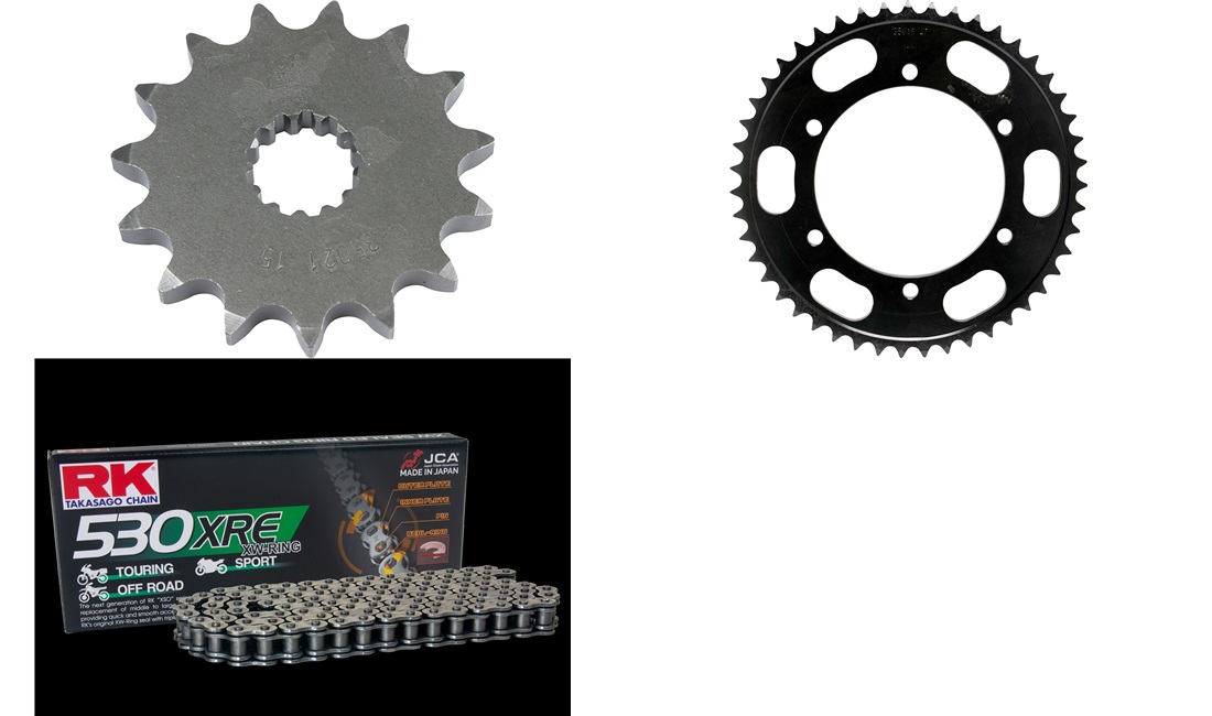 Kædekit RK 530XRE XW-Ring, YZF600 Thundercat 96-03
