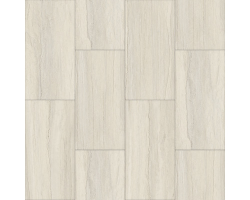 Quitmore Dryback vinyltegel, verlijmd, middelbeige, 60x30 cm