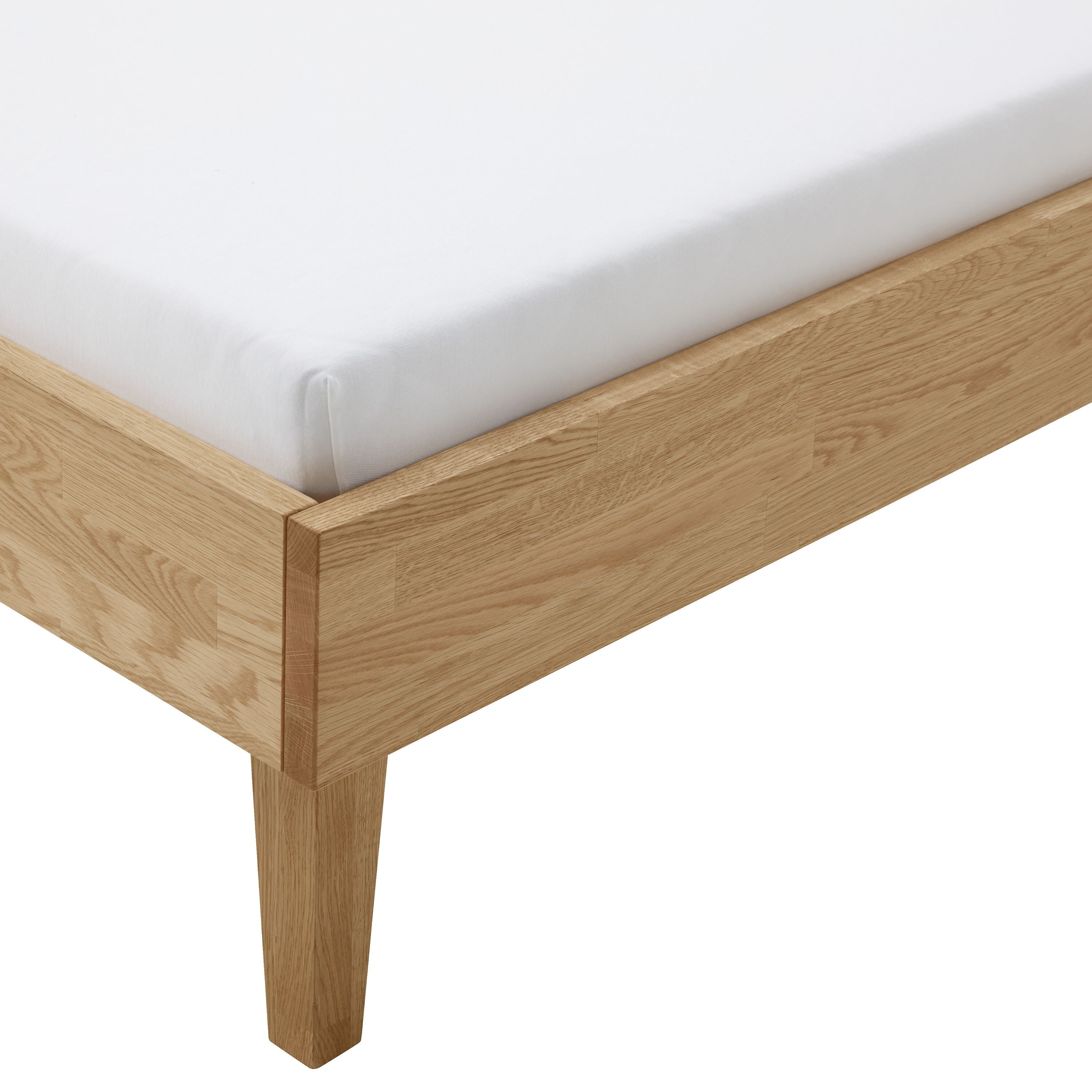 CARA Bett - Eiche / B: 140.0 cm x T: 200.0 cm