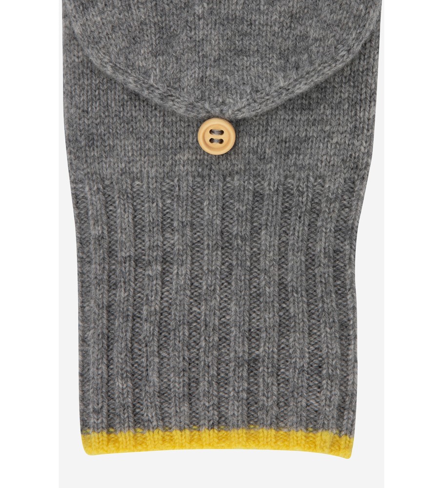 Luvas de lã cinza ECOALF Woolalf
