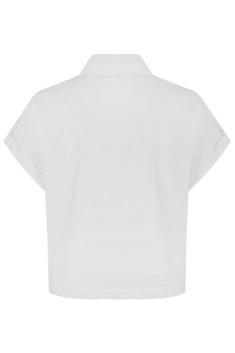 Fluresk witte dames blouse