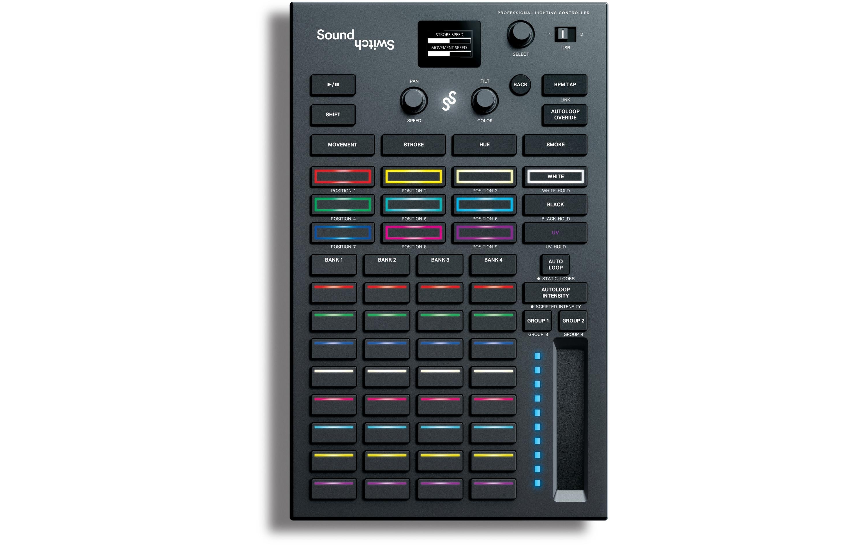 Lichtsteuerung Control One<br>Lichtsteuerung für DJs