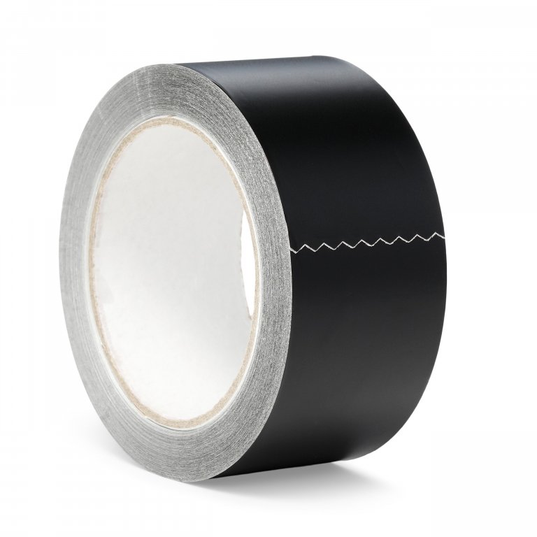 Bühnenklebeband Blacktack 990 Alu, hitzebeständig