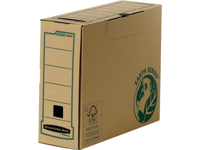 Fellowes Archivschachtel R-Kive EarthSeries 10 cm A4  20 St Archivschachtel Braun/Grün