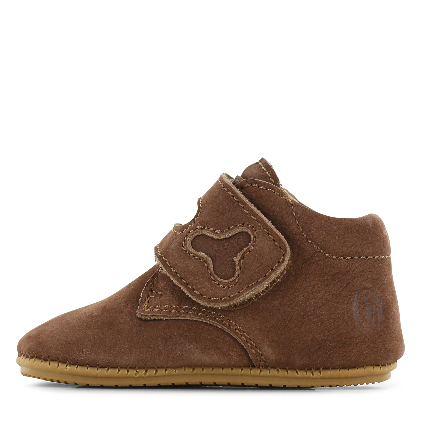 Shoesme bruin BABY-PROOF® schoentje Nubuck | Jongens schoenen