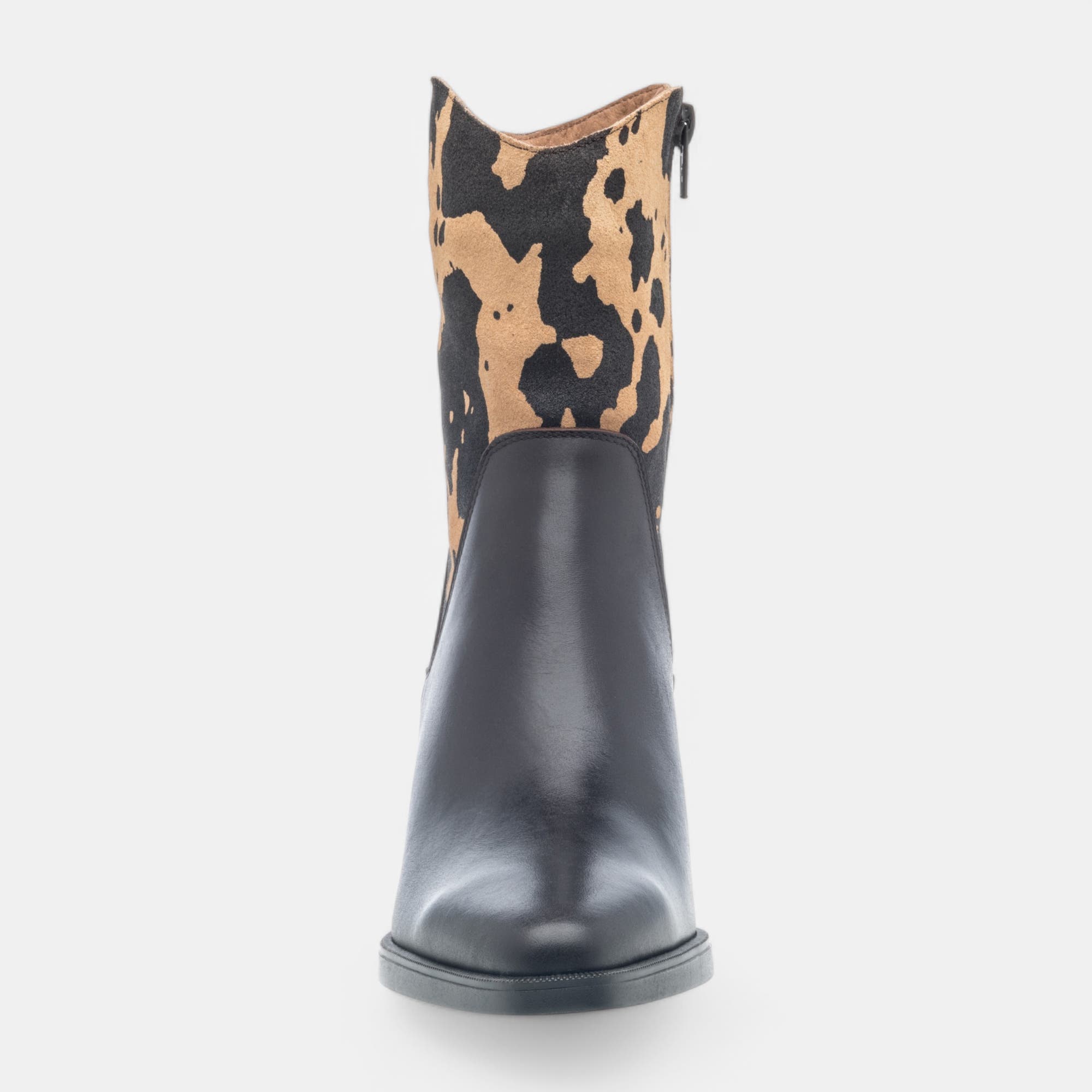 Santiags à talon Femme en cuir marron