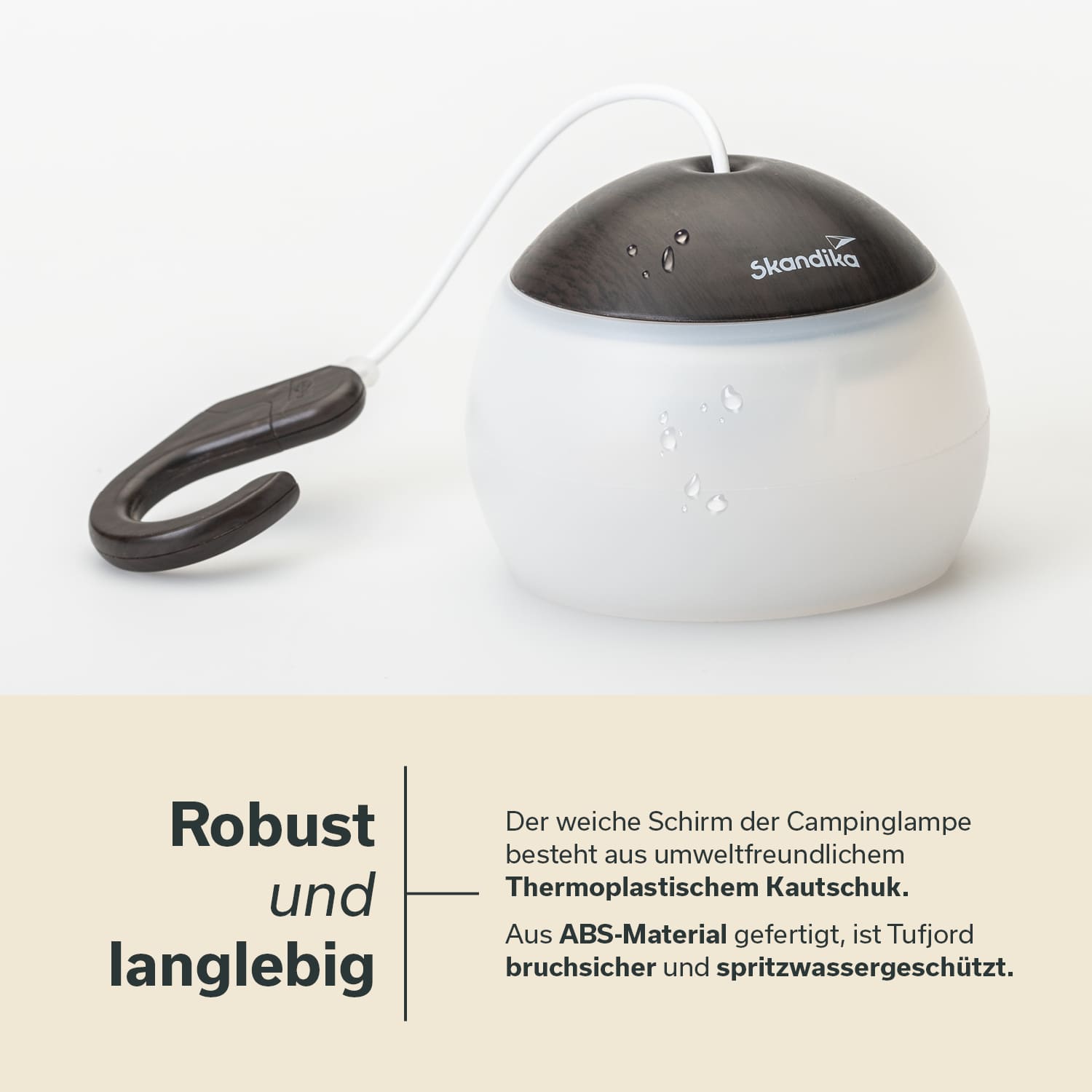 Skandika Tufjord LED hanglamp - Black