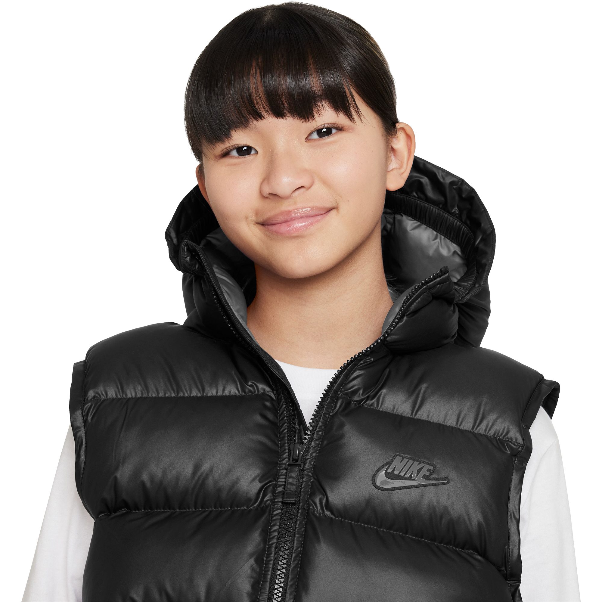 Nike Sportswear Heavyweight Synthetic Fill EasyOn Weste Kinder schwarz