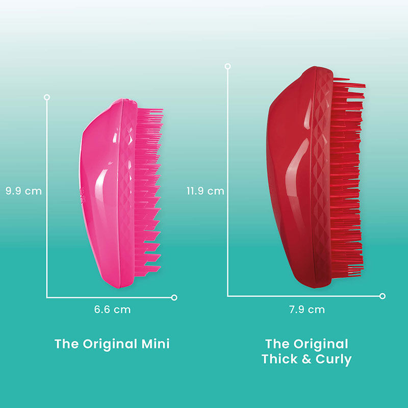Brosse démêlante Thick & Curly salsa red