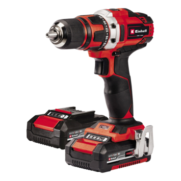 Einhell 18V accuboormachine TE-CD 18/40 LI incl. 2 accu's 1,5Ah   lader   koffer