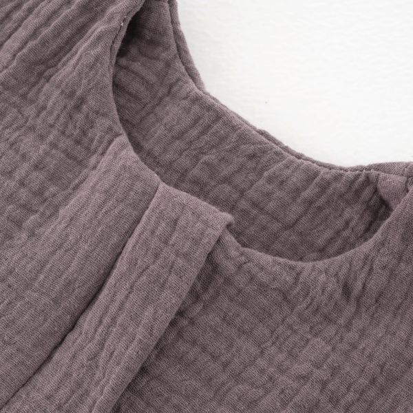 Träumeland Zomerslaapzak Liebmich - Cotton Muslin - Cocoa Plum - 60 cm